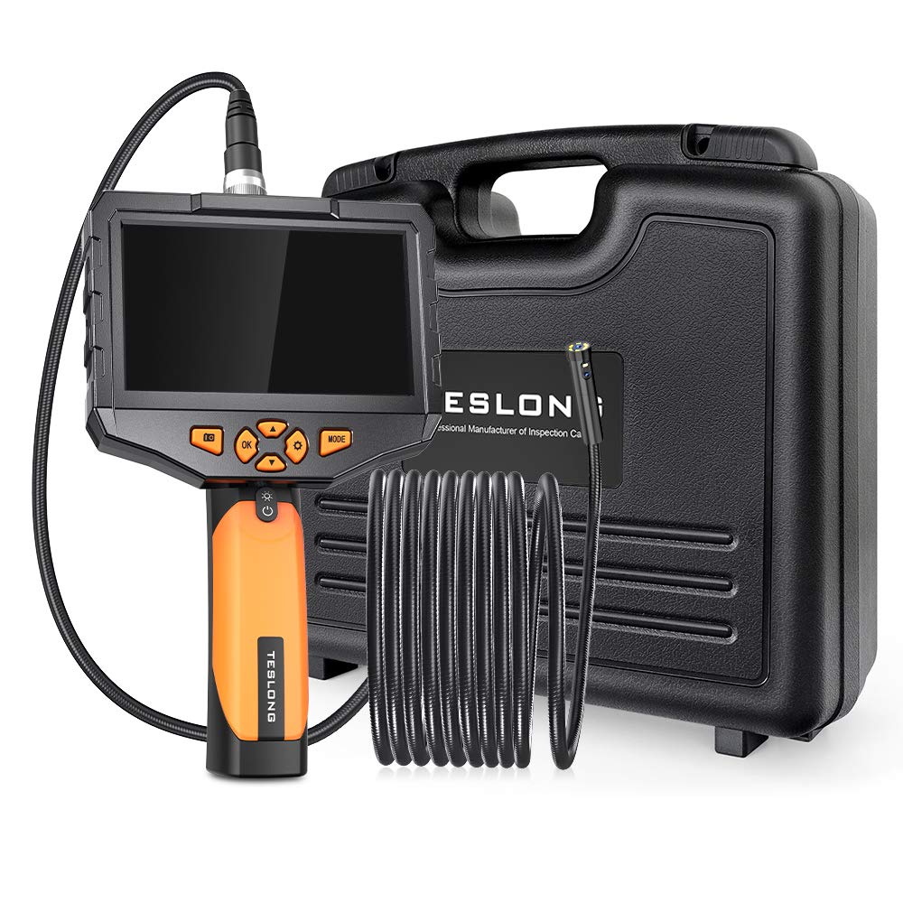 5inch IPS Dual Lens Endoscope Camera with 16.5ft Cable E3971