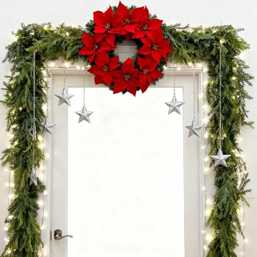 9 Ft Artificial Norfolk Pine Garland I459429
