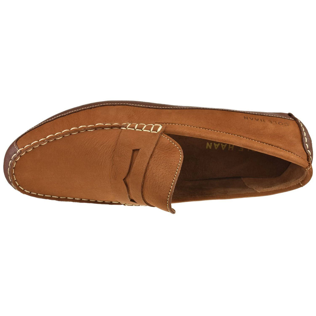 British Tan Penny Driver Shoes G874