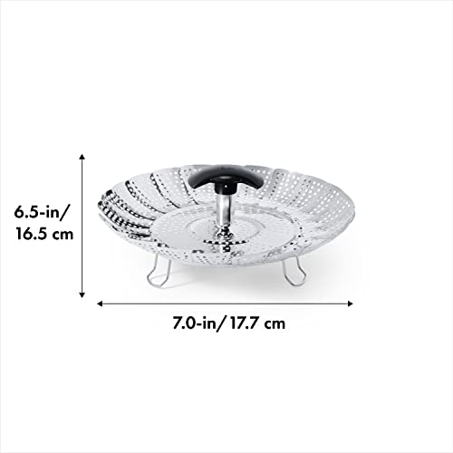 Stainless Steel Steamer With Extendable Handle W741013