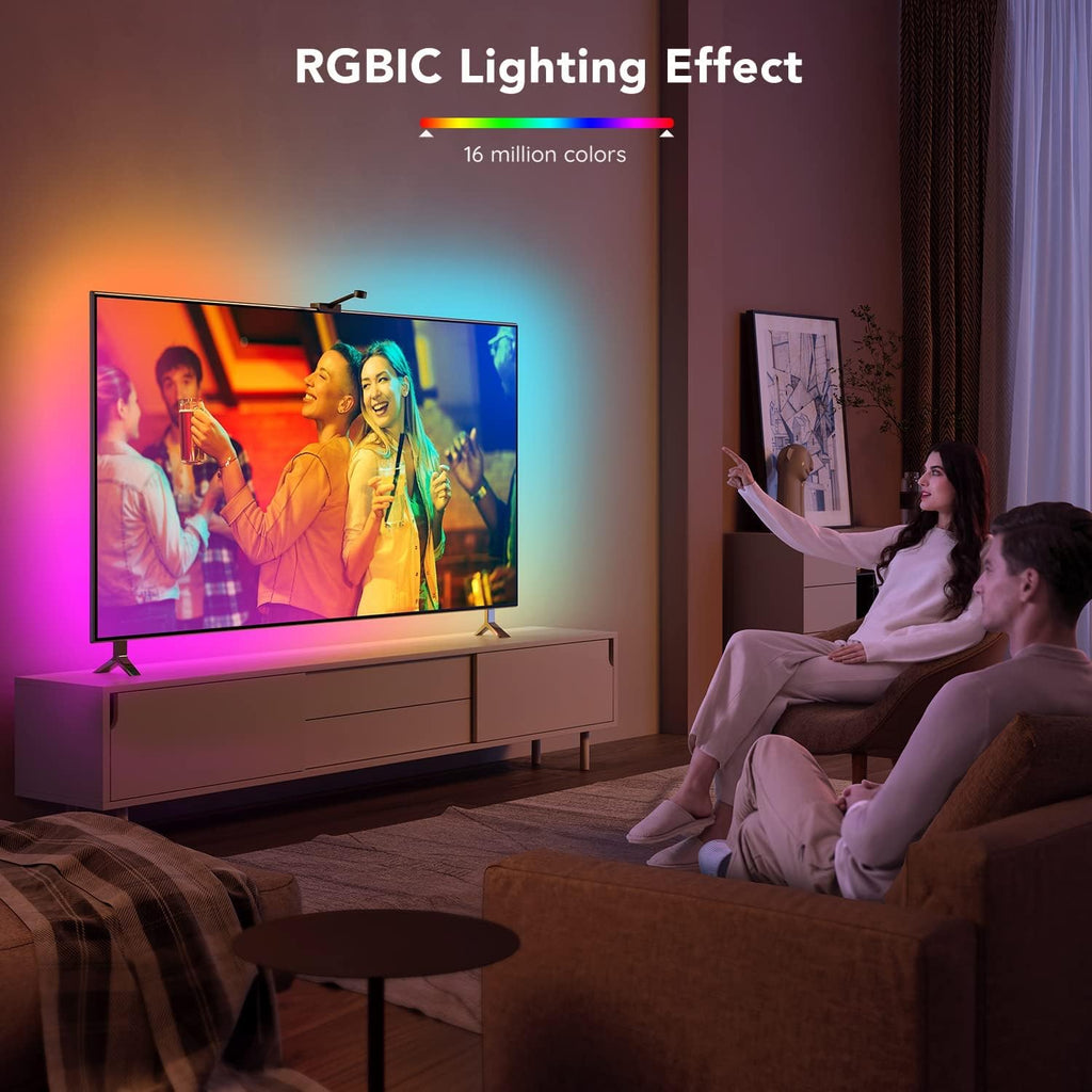 16.4ft RGBIC WiFi TV LED Backlights with Camera C119446