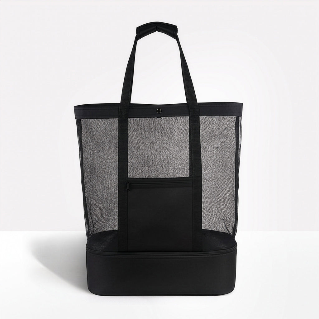 Coastal Mesh Beach Tote