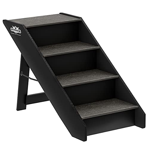 Gray Foldable Nonslip Dog Steps N633