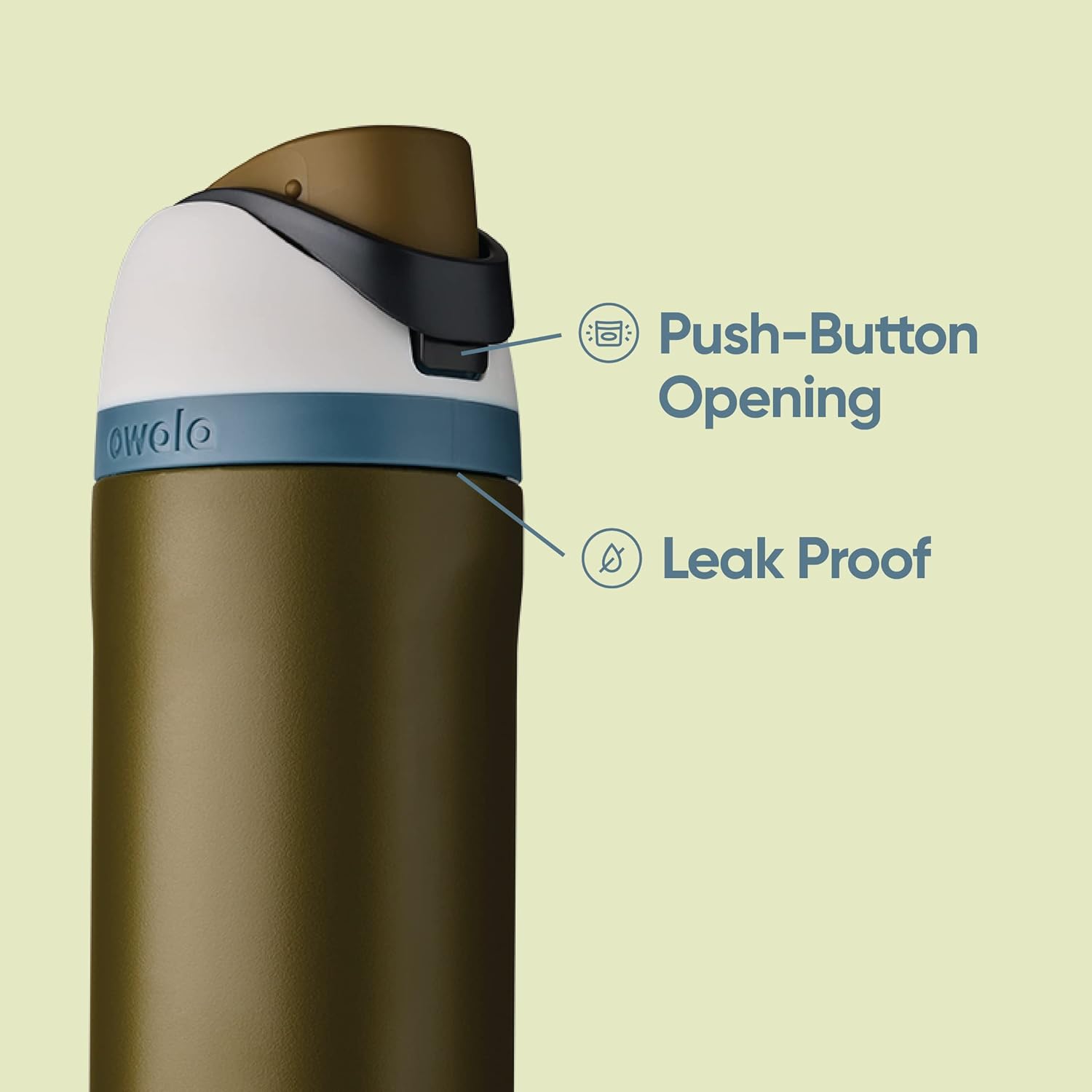 24-Ounce Insulated Stainless Steel Water Bottle P438277