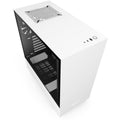 Compact ATX Mid-Tower Case with Tempered Glass - Matte White M51673