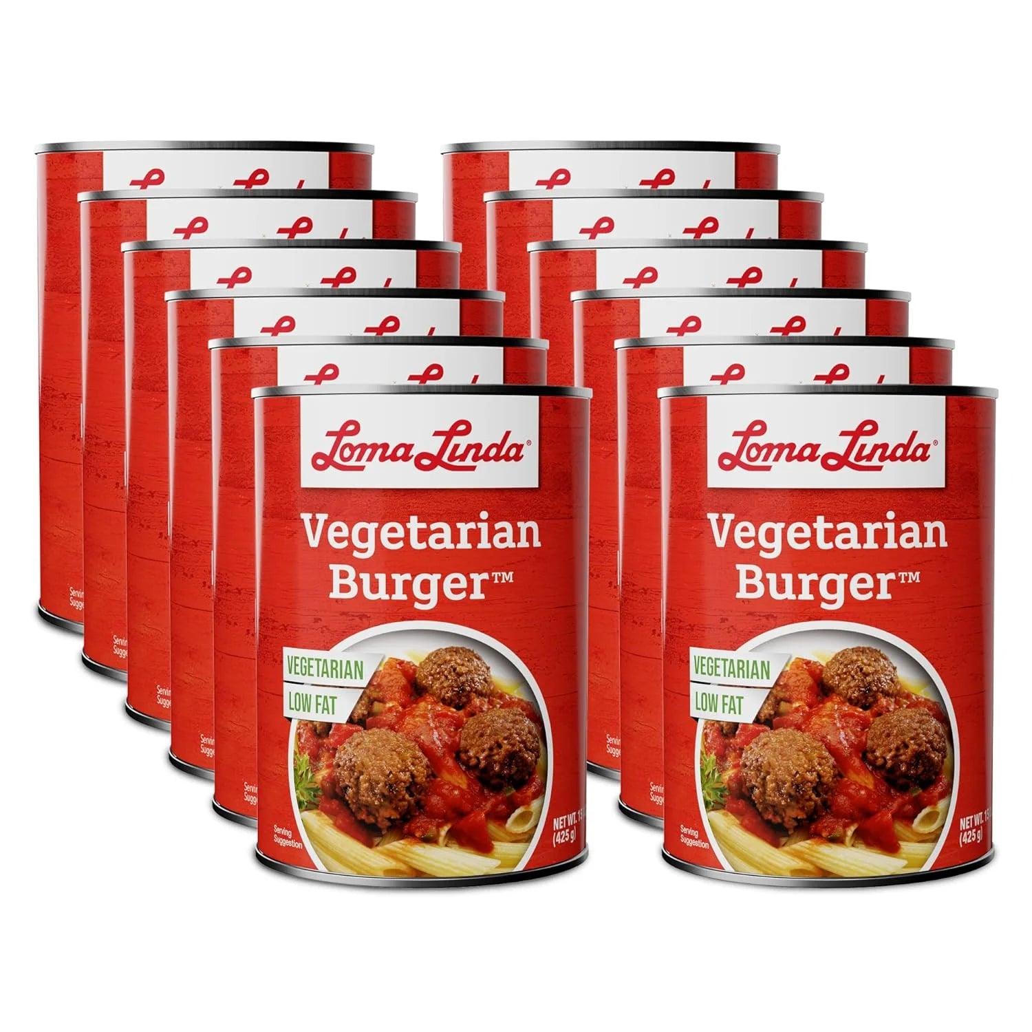 Vegetarian Burger 15 oz 12 pack D85328