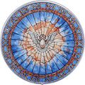 Round Stained Glass Window Hangings R307