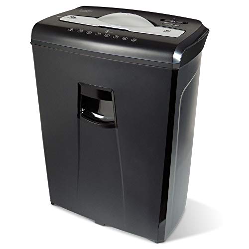 10-Sheet Micro-Cut Paper and Credit Card Shredder with 4-Gallon Pullout Wastebasket V6161