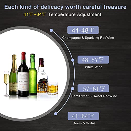 18/28 Bottle Freestanding Compressor Wine Cooler V30524