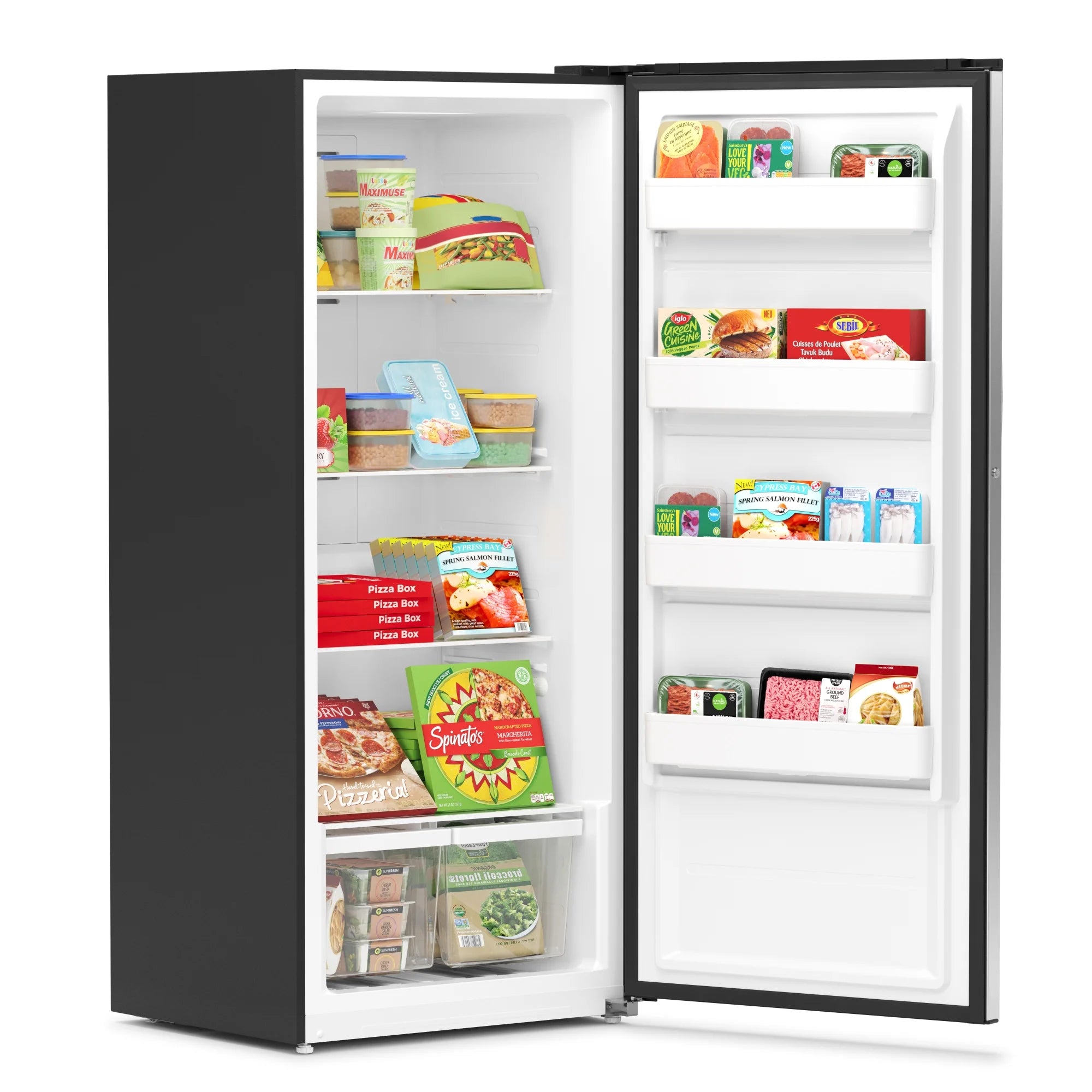 21 cu. ft. Silver Convertible Refrigerator Freezer L684687