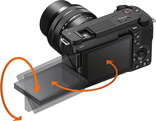 Black Full-Frame Mirrorless Vlog Camera Body P883633
