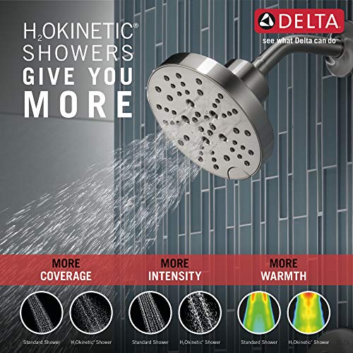 Gold Shower Faucet Trim Kit with Shower Head U48506