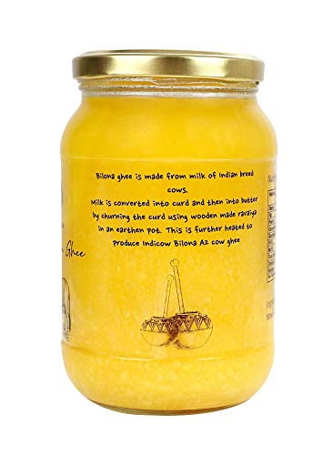 A2 Cow Ghee Clarified Butter 1000ml 33.8oz Grass Fed Non-GMO U913274