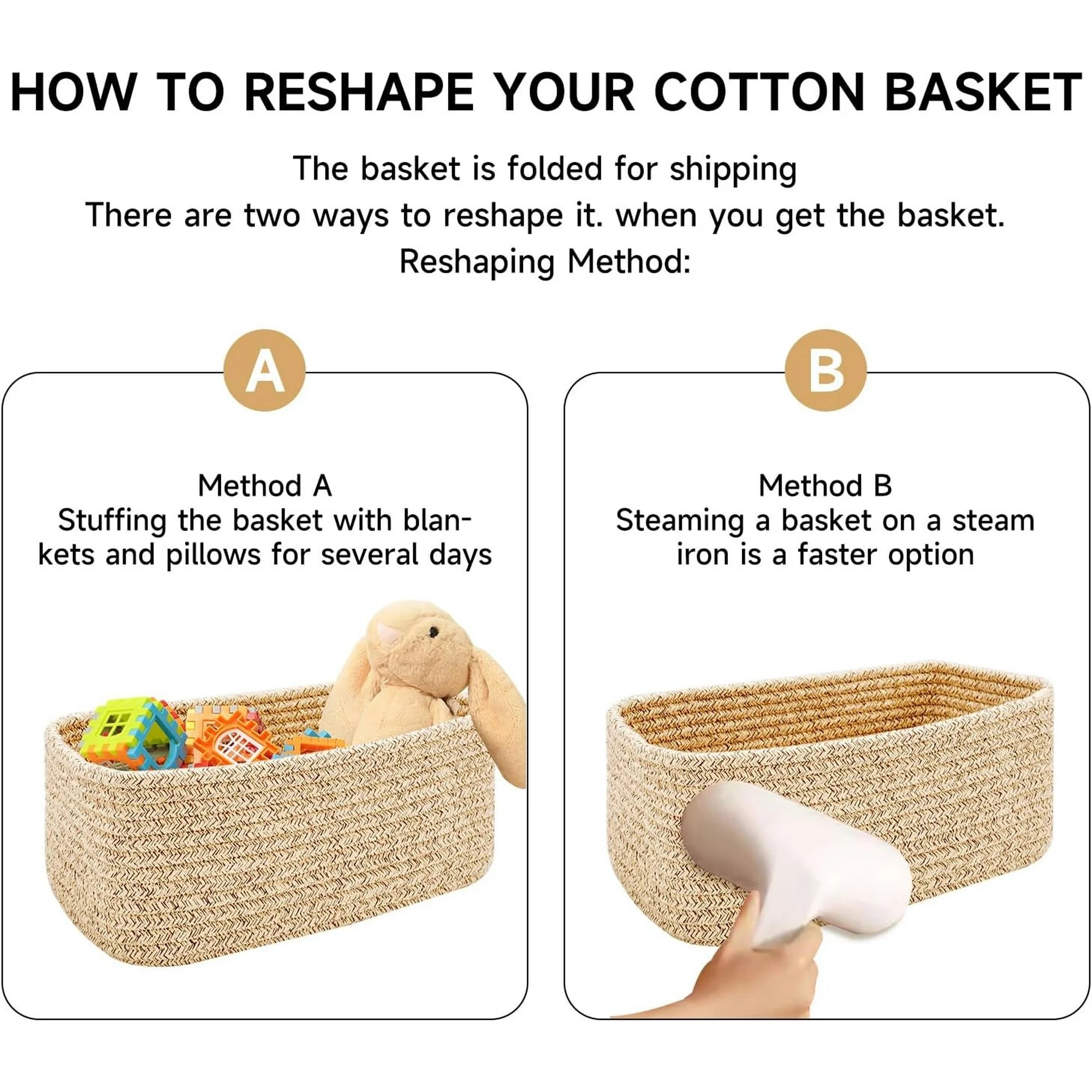 3 Packs Oxide Red Woven Rope Storage Baskets H412426
