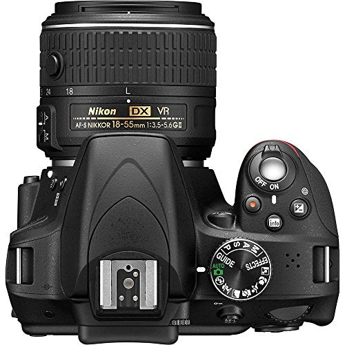 24.2 MP CMOS Digital SLR with 18-55mm Zoom Lens (Black) Z470