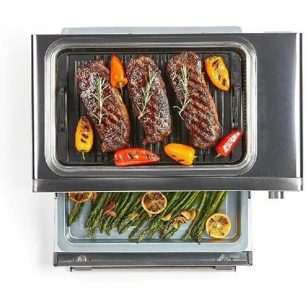 6-In-1 Countertop Convection Toaster Oven with Stainless Steel O8165