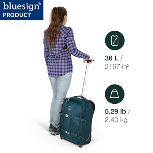 Black 36L Wheeled Travel Pack R1393