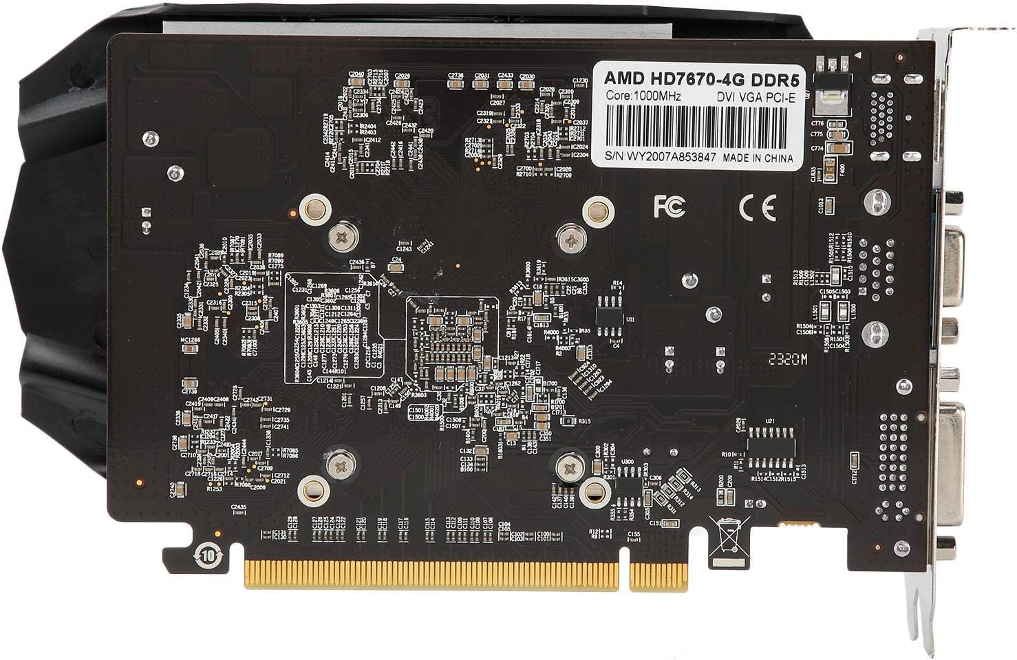 1GB 128bit DDR5 650MHz PCI 3.0 Graphics Card Q5551