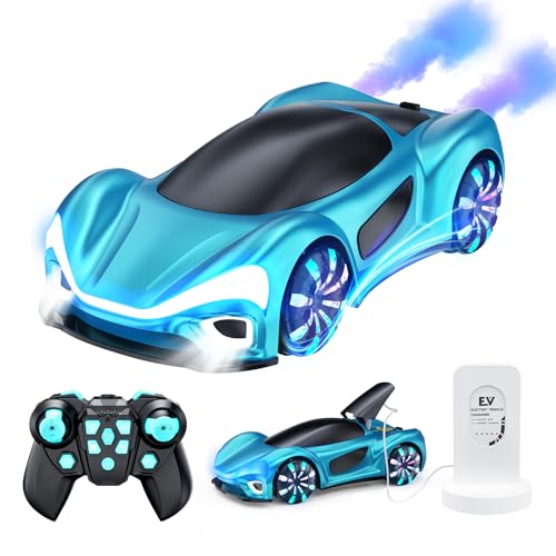 2.4GHz RC Drift Car with Cool Lights, Music & Spray Effects J10819