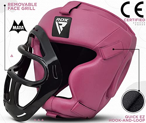 Boxing Headgear with Removable Face Grill M261978
