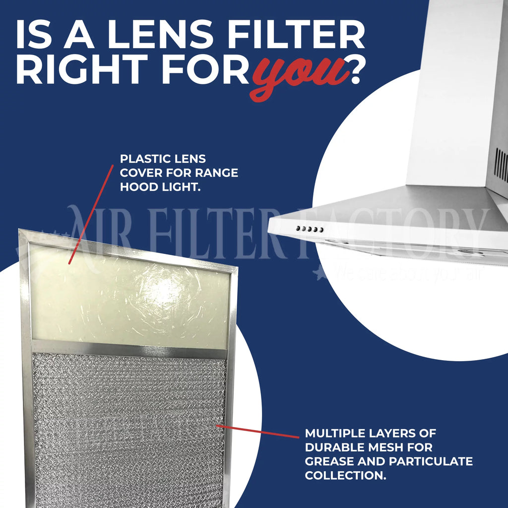 2-Pack 11 x 12 x 3/8 Aluminum Range Hood Grease Filters C165337