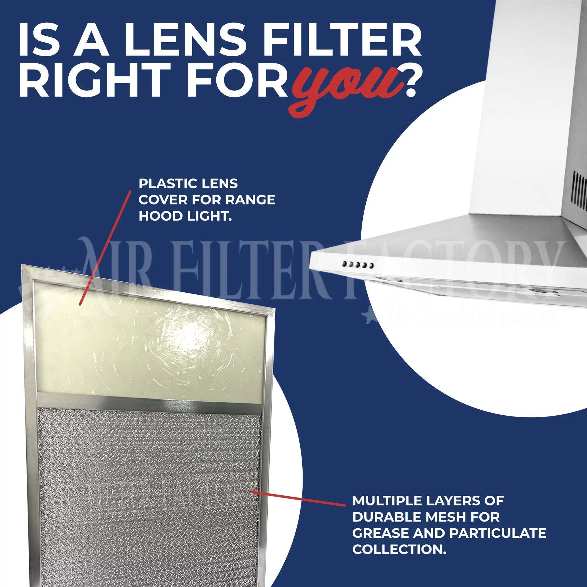 2-Pack 11 x 12 x 3/8 Aluminum Range Hood Grease Filters C165337