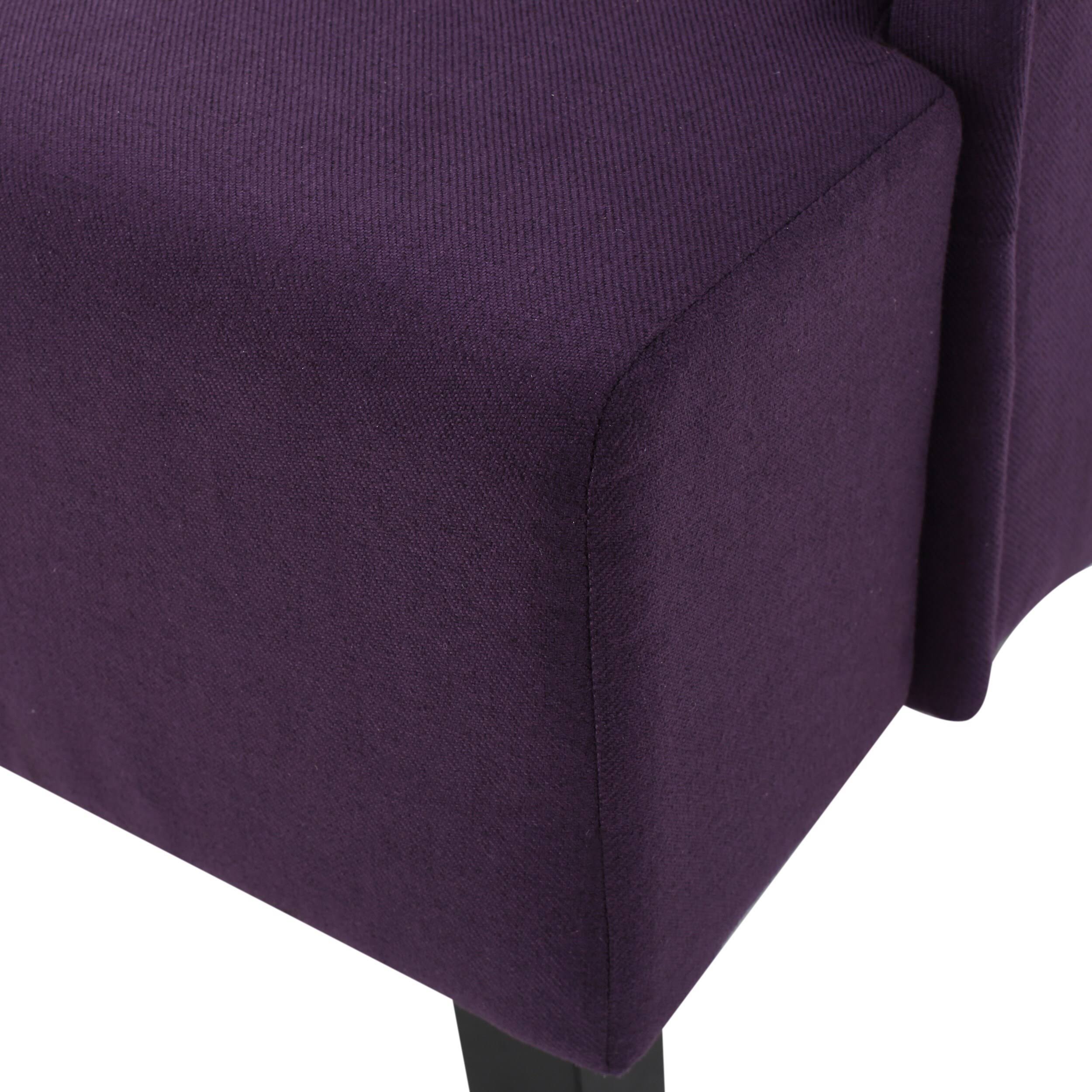 Dark Blue Fabric Dining Chair A21433