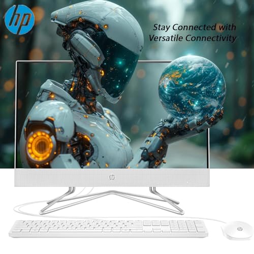 21.5" FHD Display All-in-One Desktop Computer with 32GB RAM 1TB Storage Wired Keyboard Mouse Webcam RJ-45 Intel Dual-Core Processor Windows 11 Pro W164