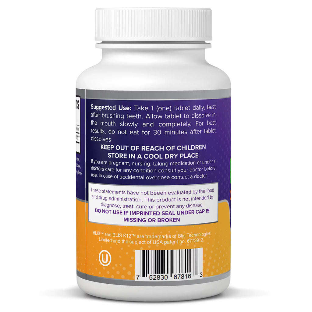1 Bottle Dissolvable Oral Probiotic Tablets T987