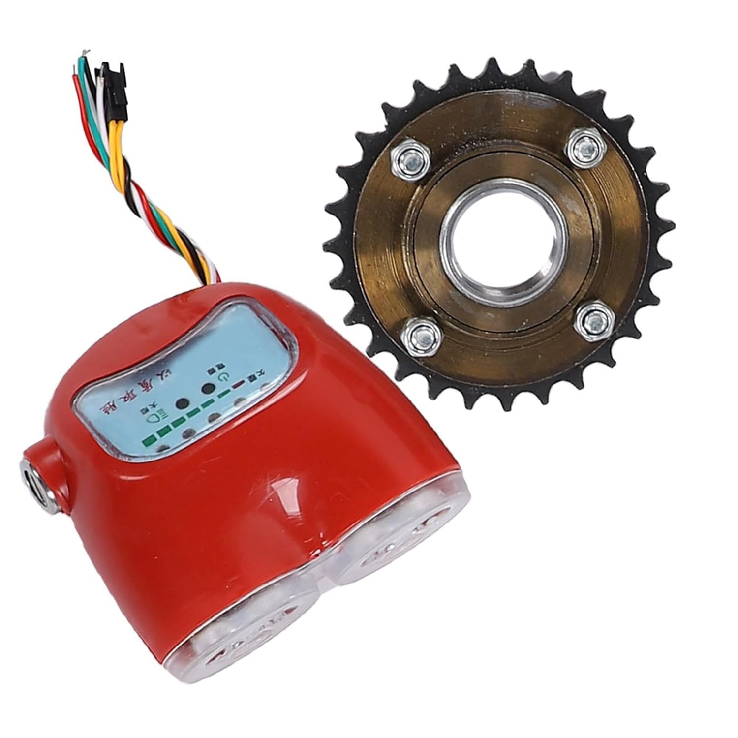 48V 800W DC Brushless Motor Kit, Aluminum Alloy Electric Bike Tricycle Scooter Conversion Kit E9132