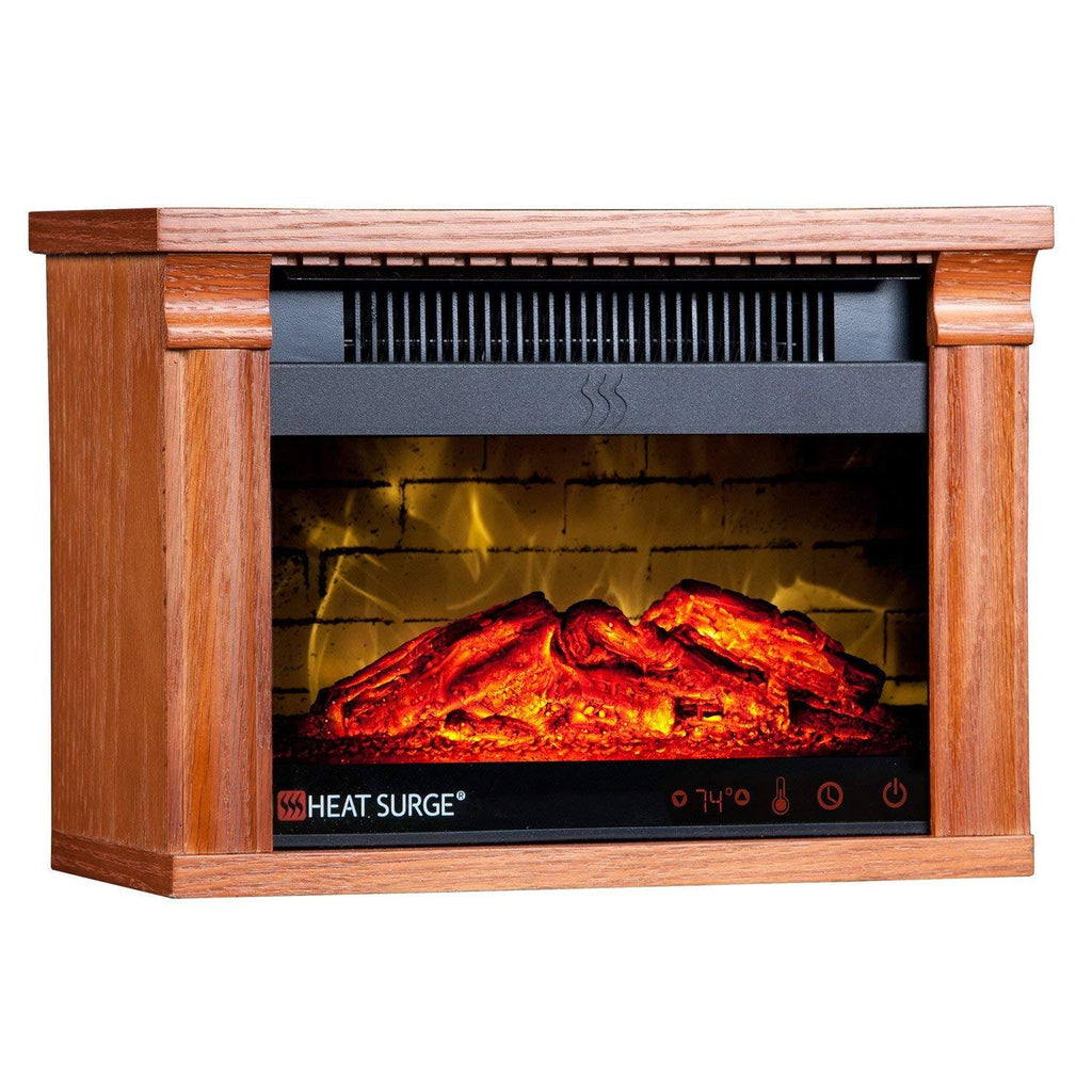 Portable Electric Fireplace Heater with Remote Control Z7462