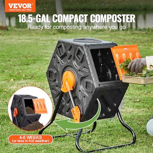 18.5-Gal Single Rotating Chamber Compost Bin X236731