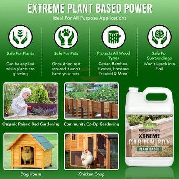 1 Gallon Plant Based Non-Toxic Wood Sealer A9516
