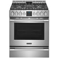30-In Convection Gas Range with 5 Burners Self-Clean Air Fry Stainless Steel R817951