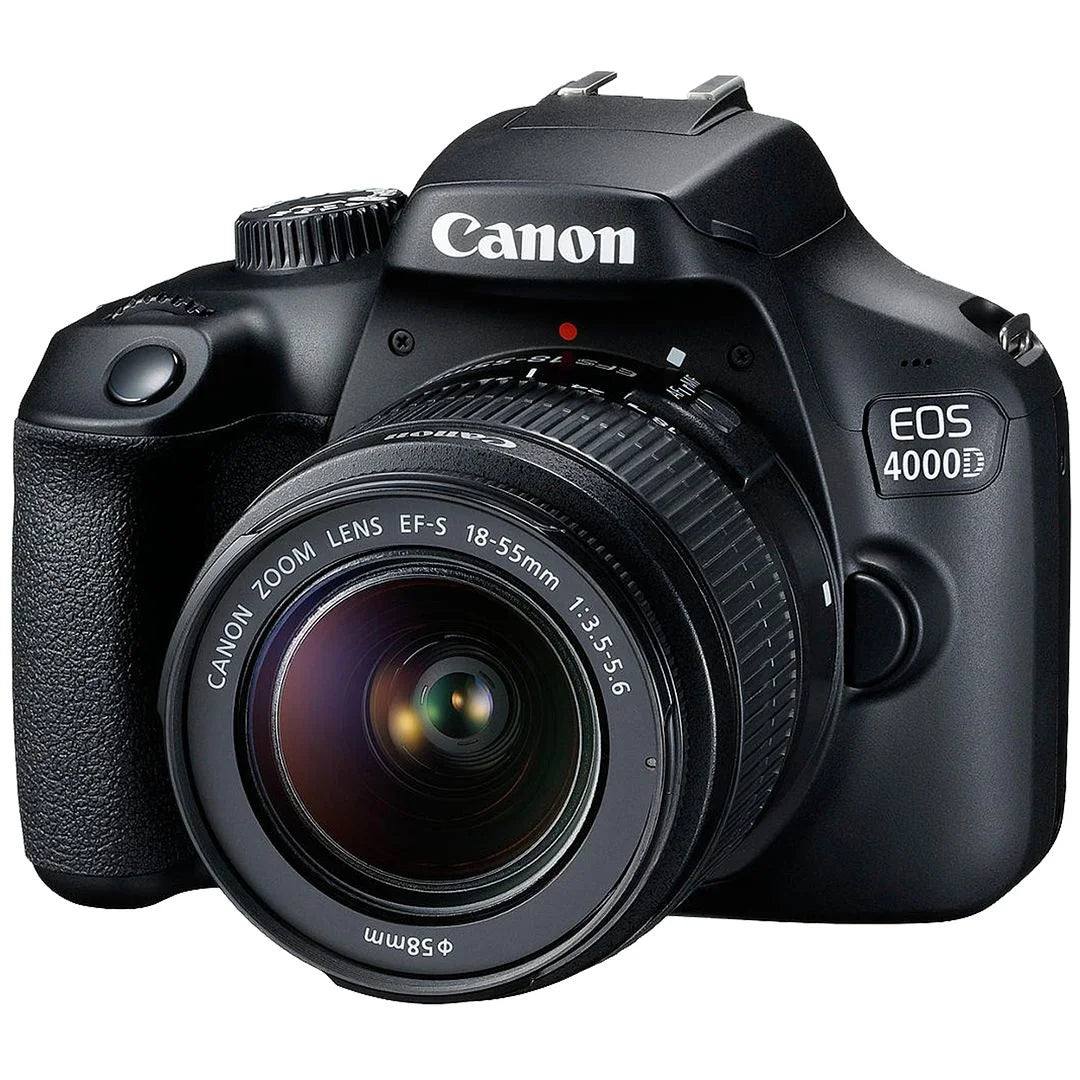 DSLR Camera Bundle with 18-55mm Zoom Lens + 32GB Card + Case + Tripod G74762