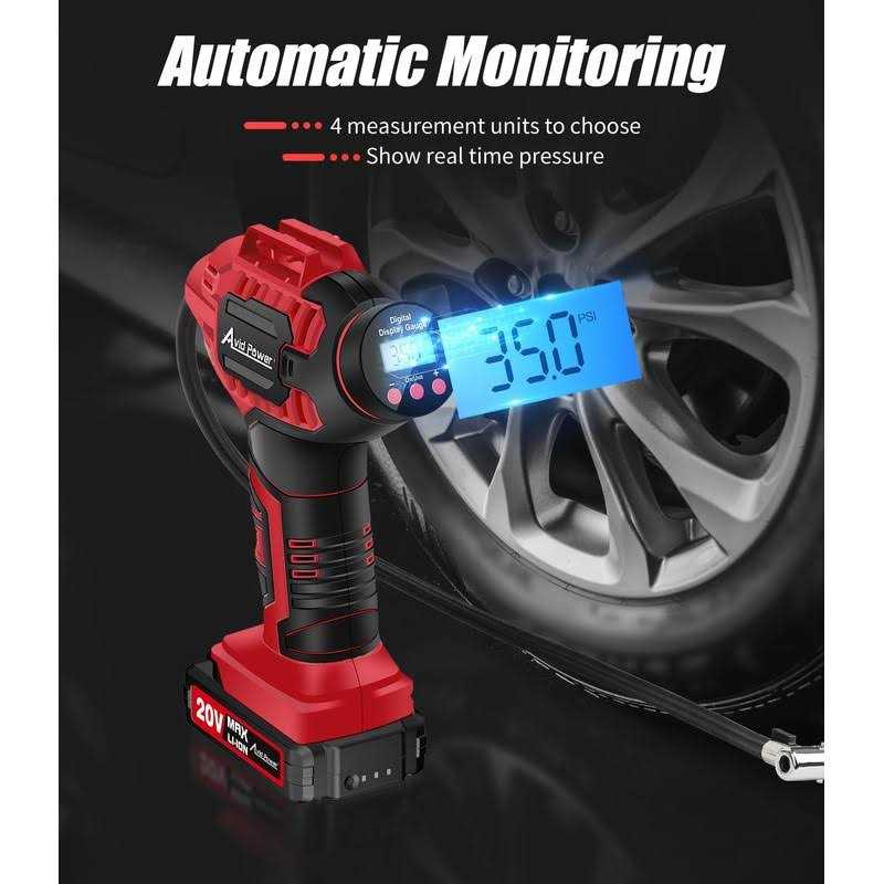 20V Cordless Tire Inflator Air Compressor L20233