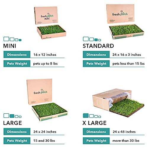 Large Real Grass Pee and Potty Training Pad for Dogs S104632