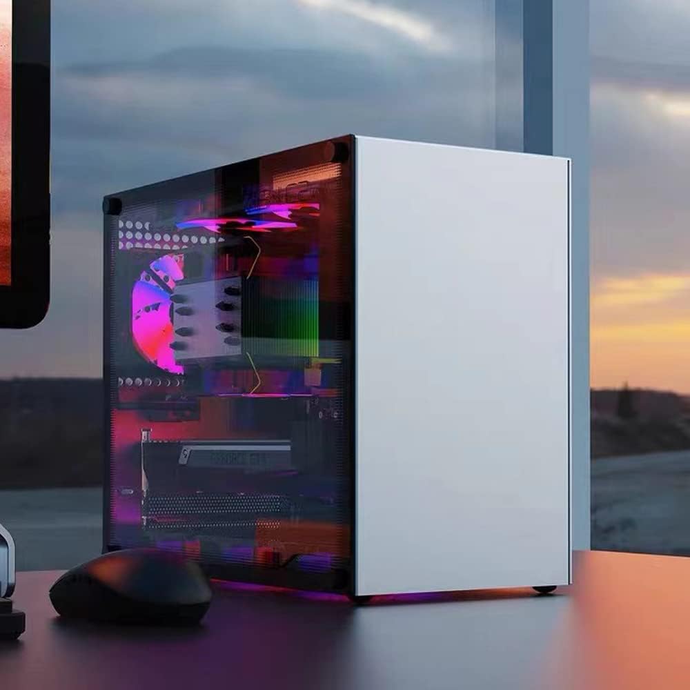 Aluminum Alloy Computer Case with Tempered Glass R147196