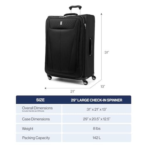 Slate Green Softside Expandable Carry on Luggage with 4 Spinner Wheels Y661