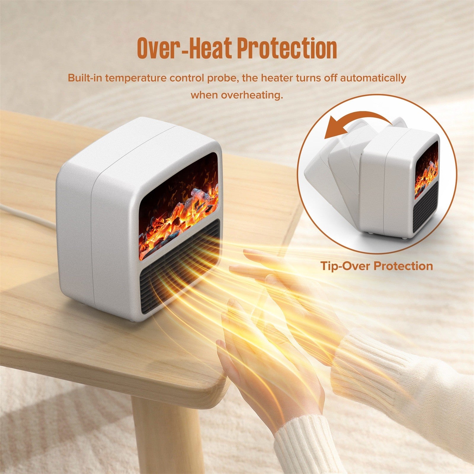 Small Ceramic Electric Space Heater C10945