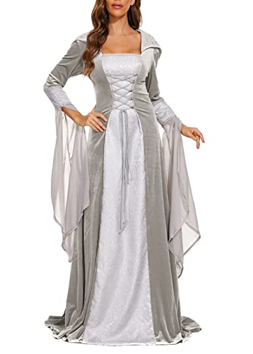Medieval Victorian Velvet Gothic Dress D429130