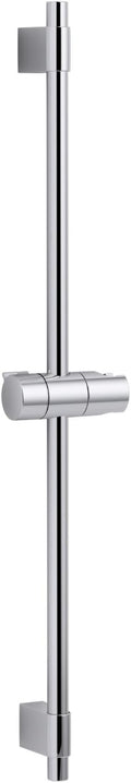 24-Inch Shower Slidebar, Vibrant Brushed Nickel Pack of 2 J6436