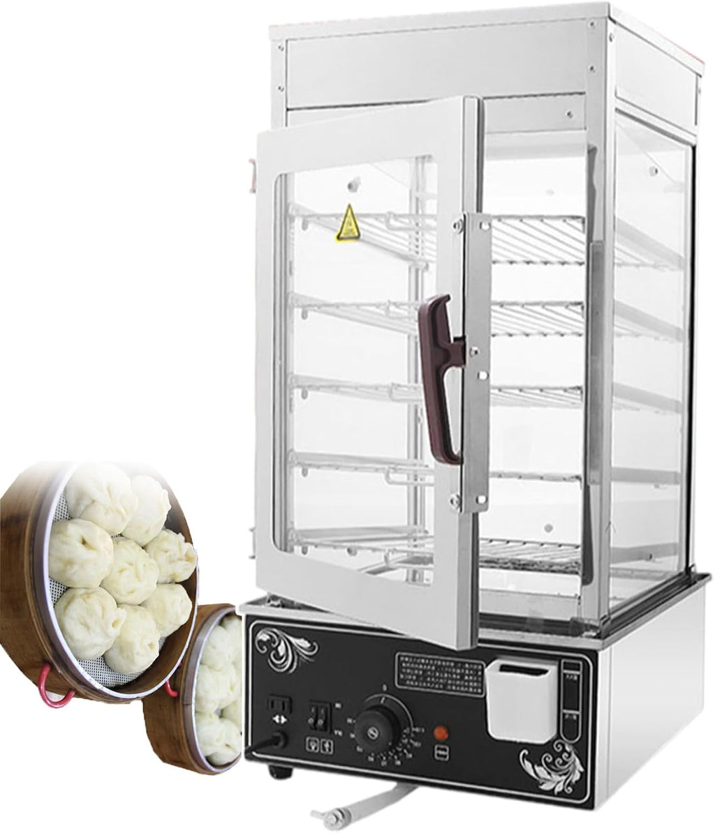 Commercial Kitchen Steamer with Water Level Tank C96713