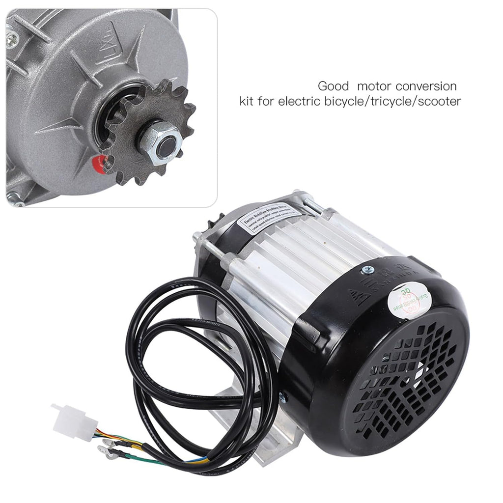 48V 800W DC Brushless Motor Kit, Aluminum Alloy Electric Bike Tricycle Scooter Conversion Kit E9132