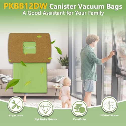 Compact Canister Vacuum Bags 10 Pack X494045