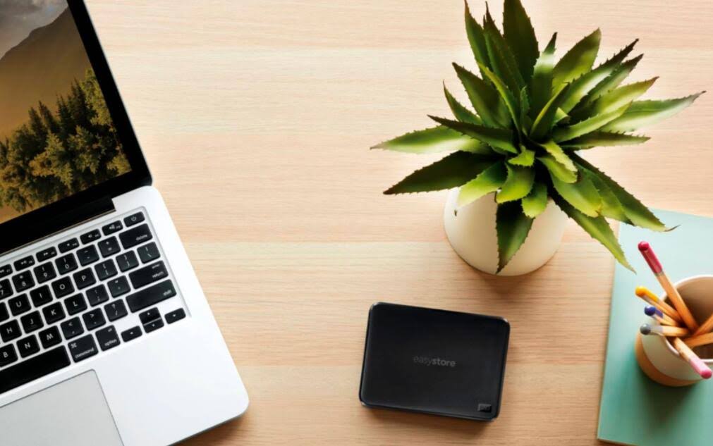 5tb External USB 3.0 Portable Hard Drive Black Y72993