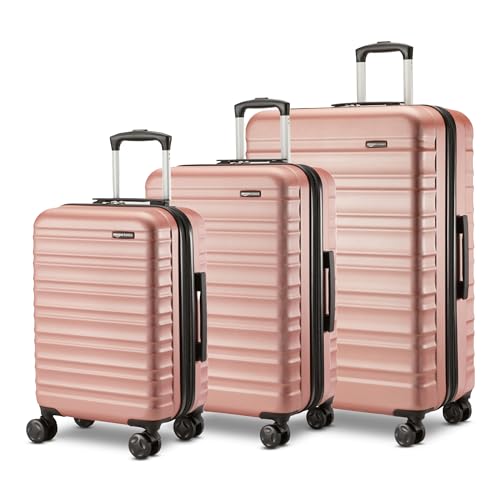 21" Hardside Carry-On Luggage, Hardshell Suitcase, Black N8902