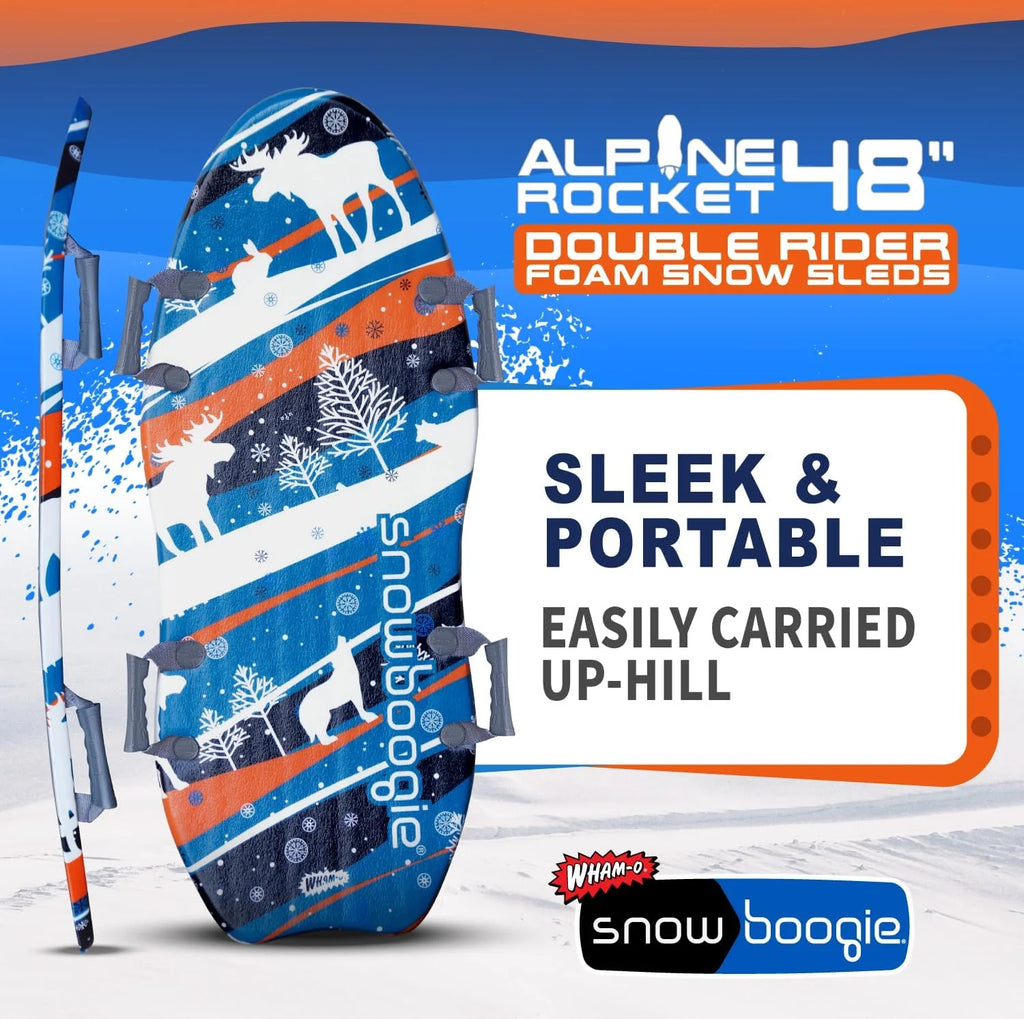 48" Double Rider Snow Foam Sleds C191