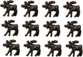 12-piece set Cast Iron Drawer Pulls Knobs I2501
