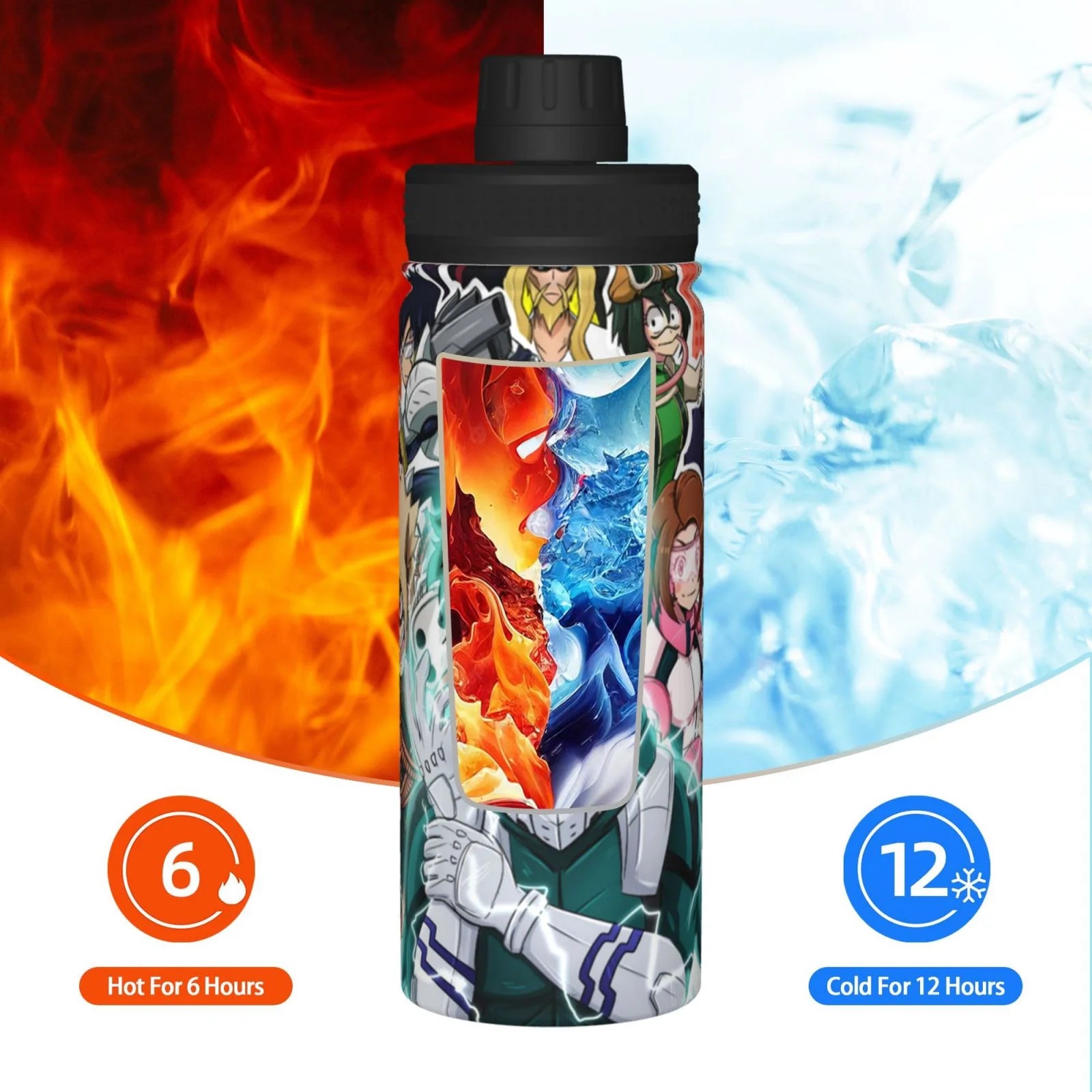 Stainless Steel Insulated Water Bottle 18OZ L9575
